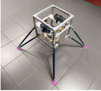 Lunar Lander Lab Model.